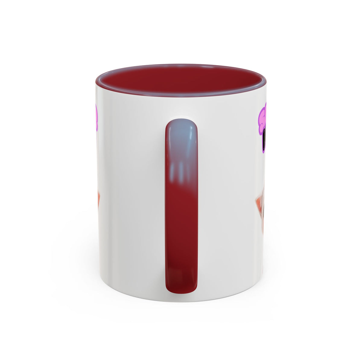 Bella the Kitten "Super Mom" Accent Ceramic Mug