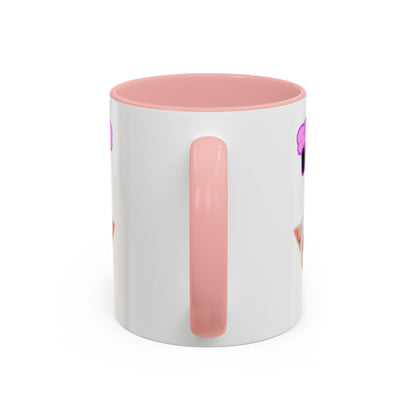 Bella the Kitten "Super Mom" Accent Ceramic Mug