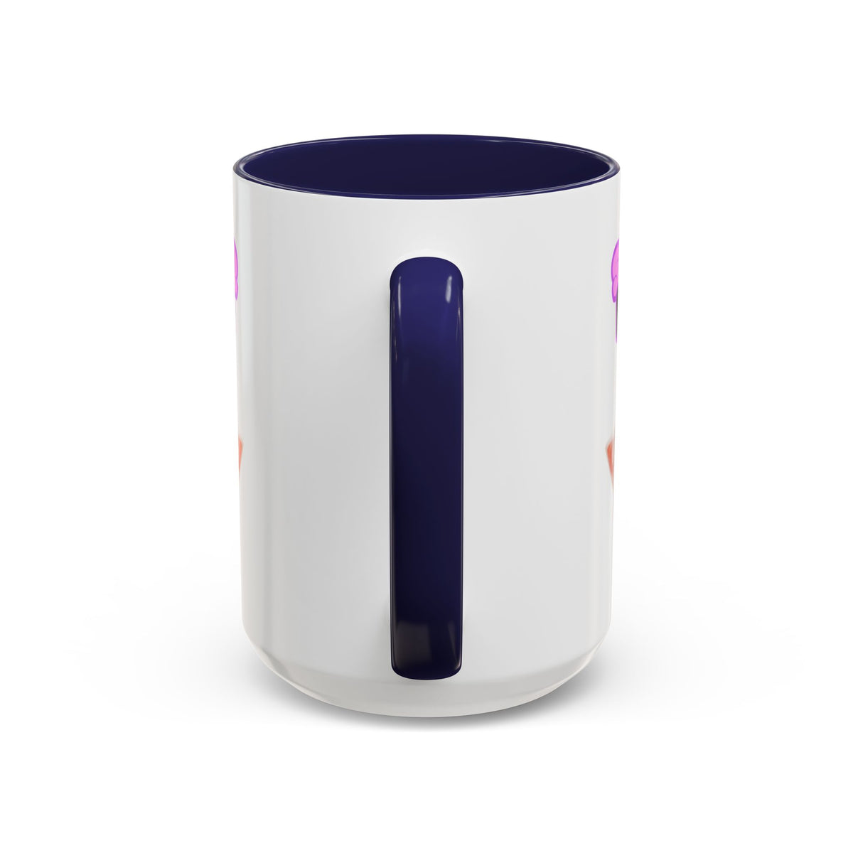 Bella the Kitten "Super Mom" Accent Ceramic Mug