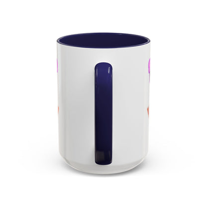 Bella the Kitten "Super Mom" Accent Ceramic Mug
