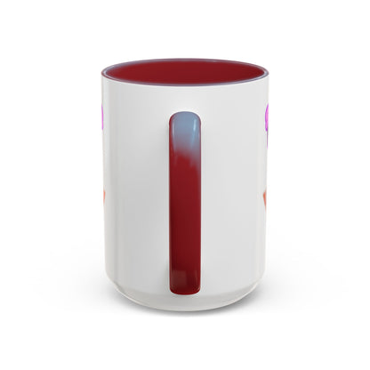 Bella the Kitten "Super Mom" Accent Ceramic Mug