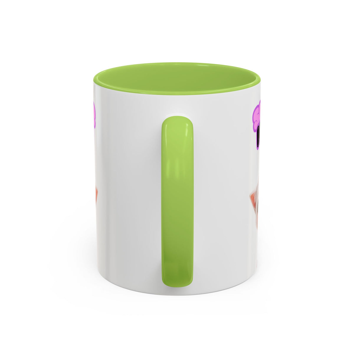Bella the Kitten "Super Mom" Accent Ceramic Mug