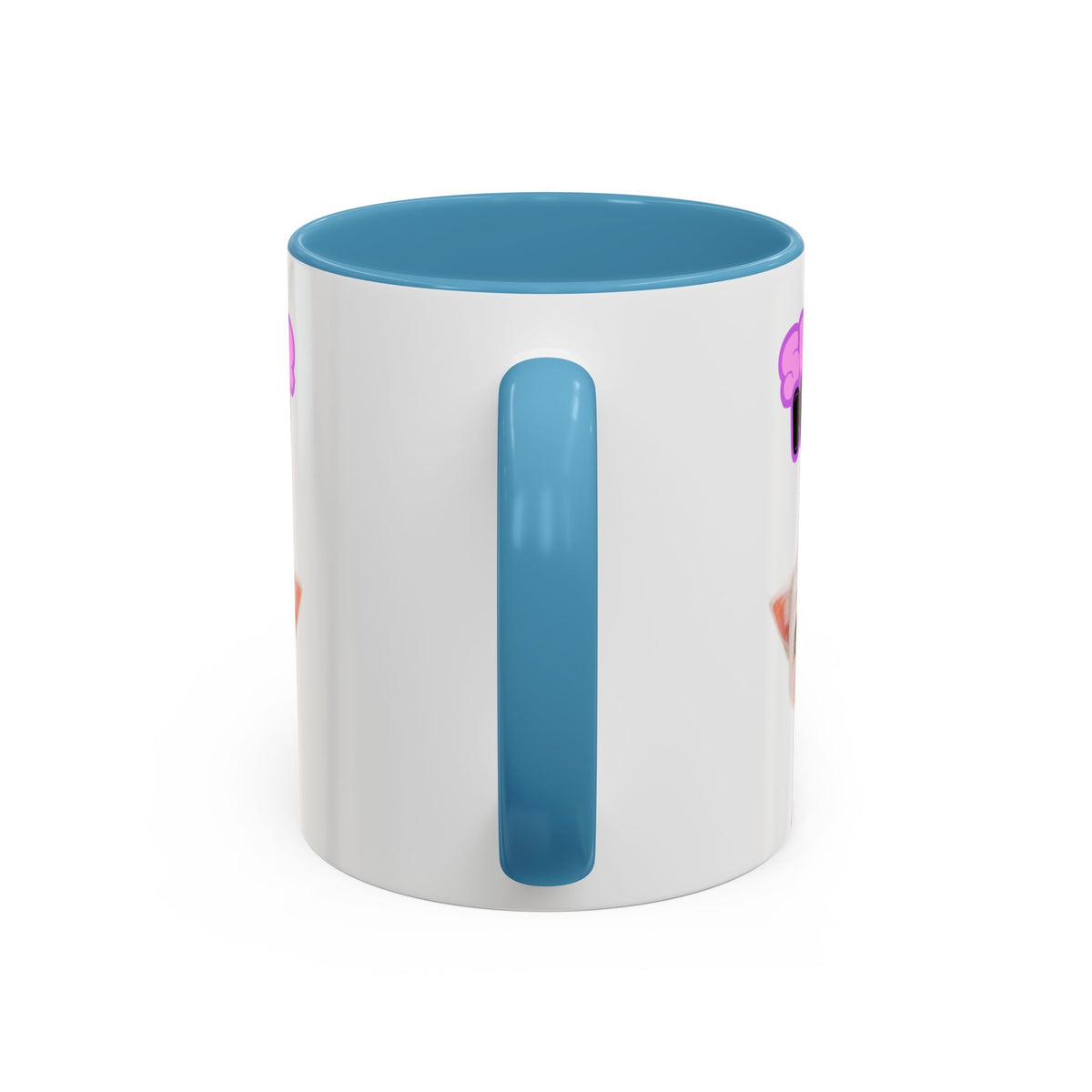 Bella the Kitten "Super Mom" Accent Ceramic Mug