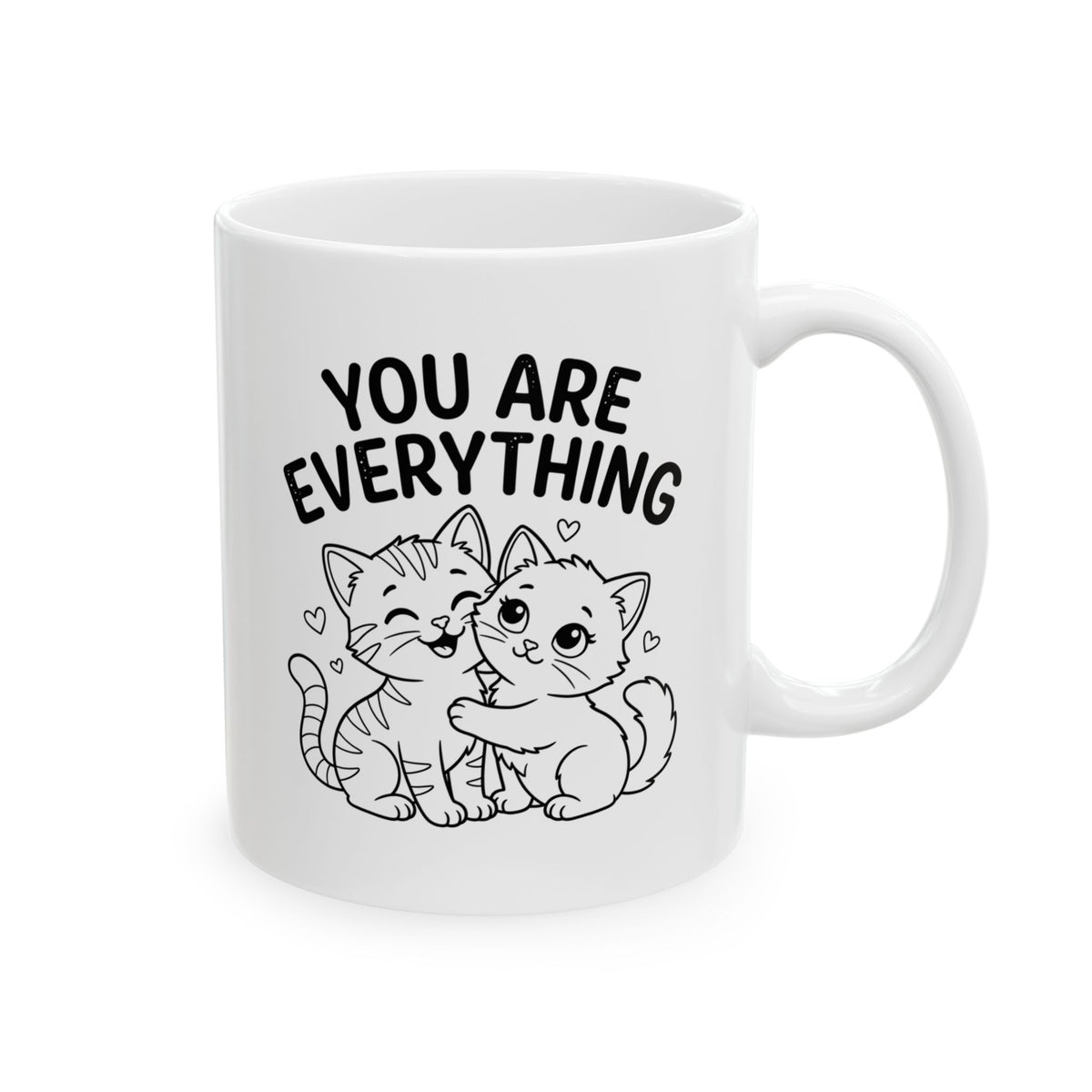 You’re Everything Funny Valentine Gnome Ceramic Mug