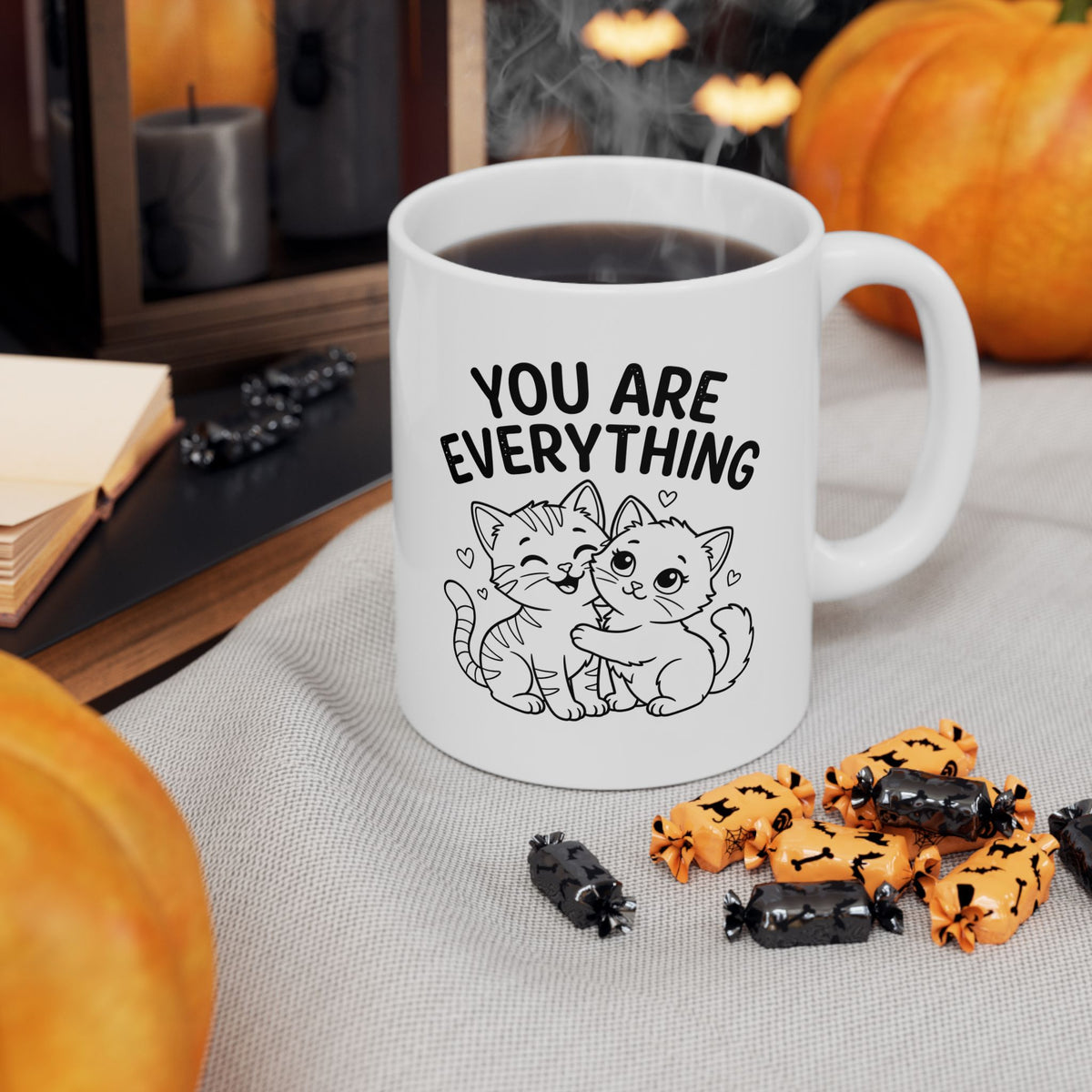 You’re Everything Funny Valentine Gnome Ceramic Mug