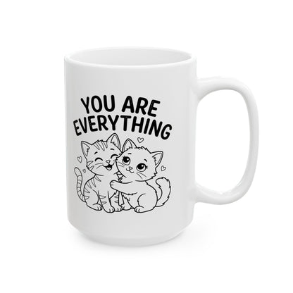 You’re Everything Funny Valentine Gnome Ceramic Mug