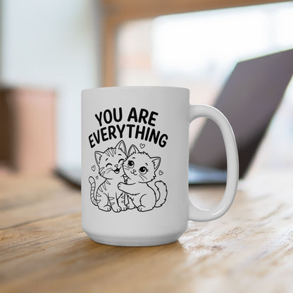 You’re Everything Funny Valentine Gnome Ceramic Mug