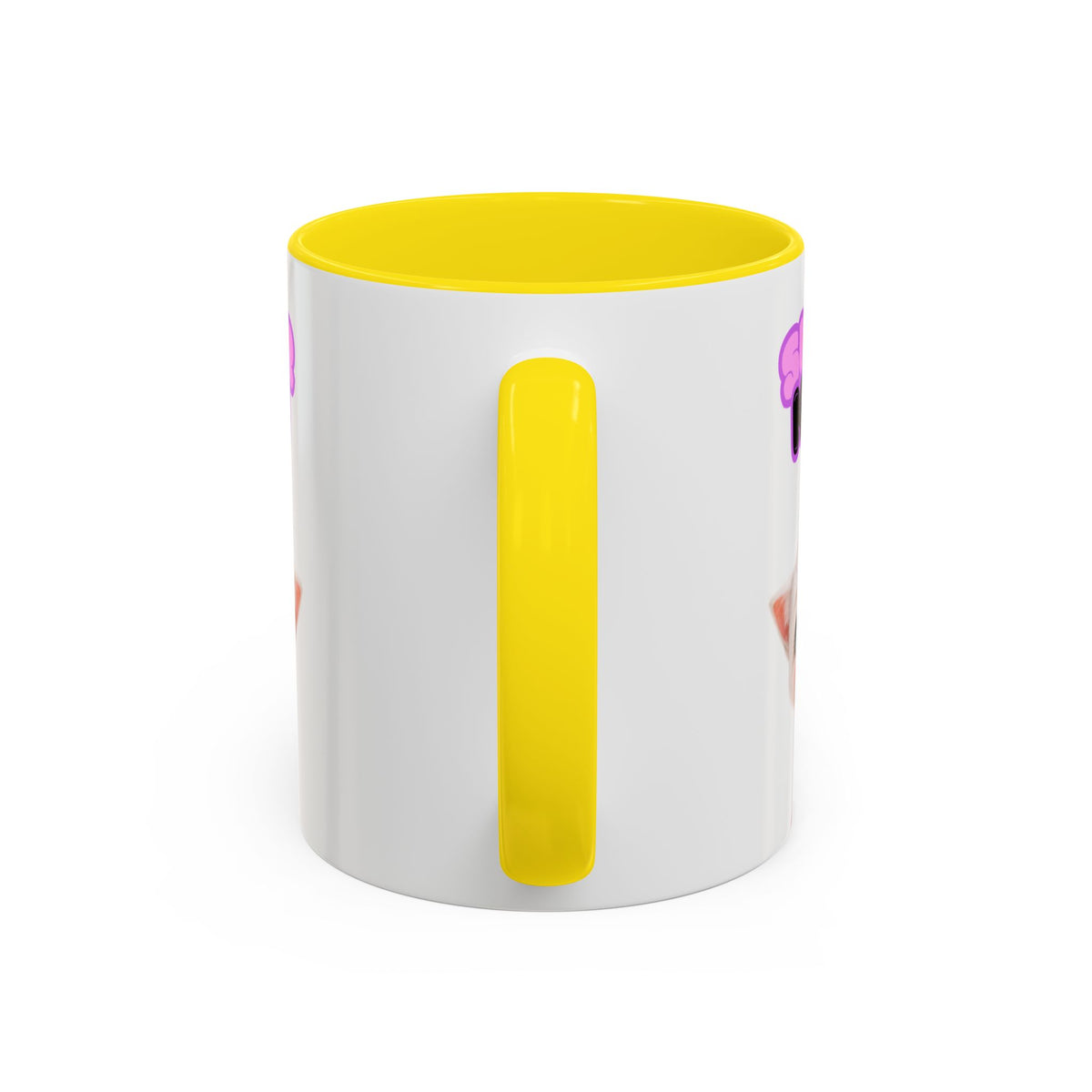 Bella the Kitten "Super Mom" Accent Ceramic Mug
