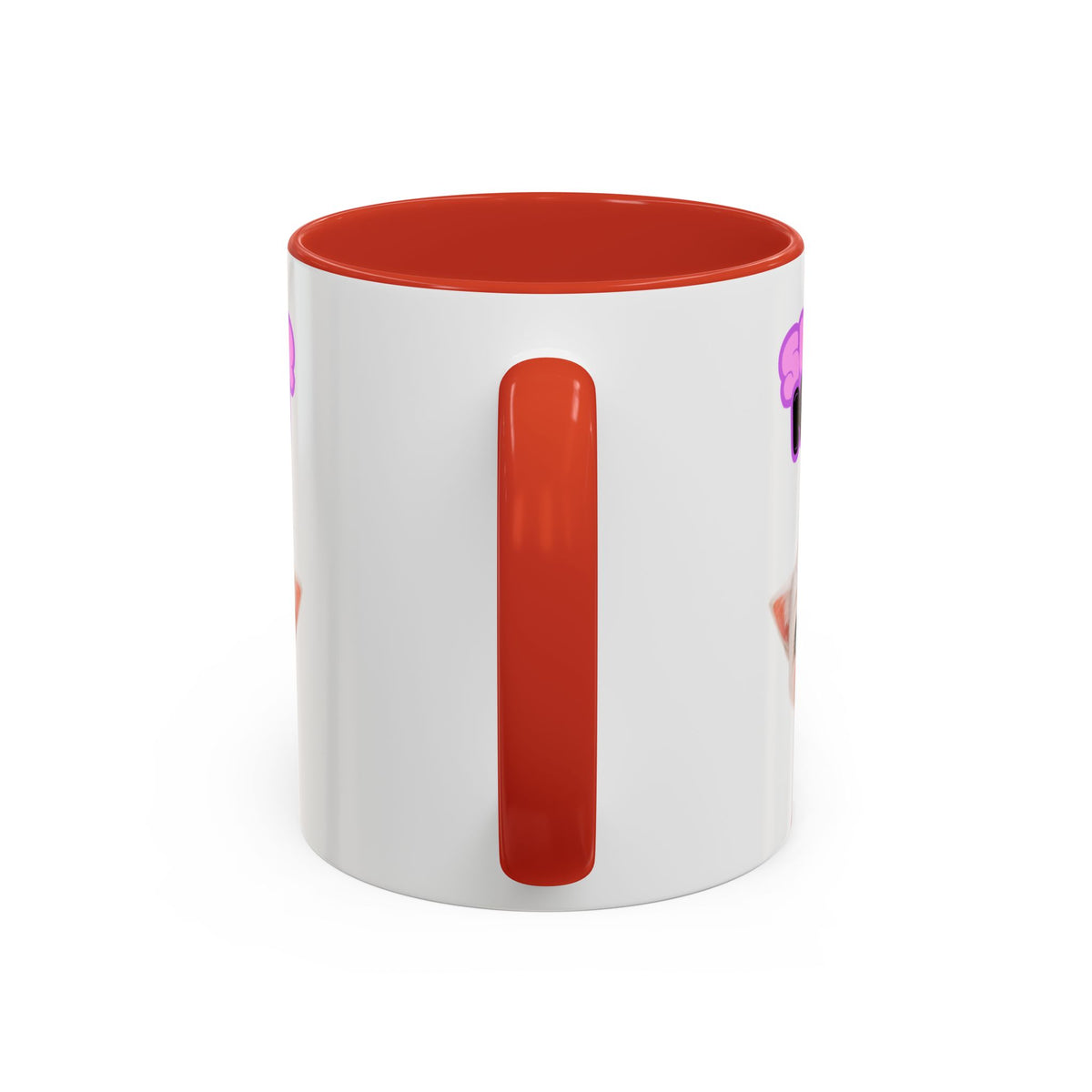 Bella the Kitten "Super Mom" Accent Ceramic Mug