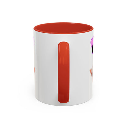 Bella the Kitten "Super Mom" Accent Ceramic Mug