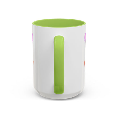 Bella the Kitten "Super Mom" Accent Ceramic Mug
