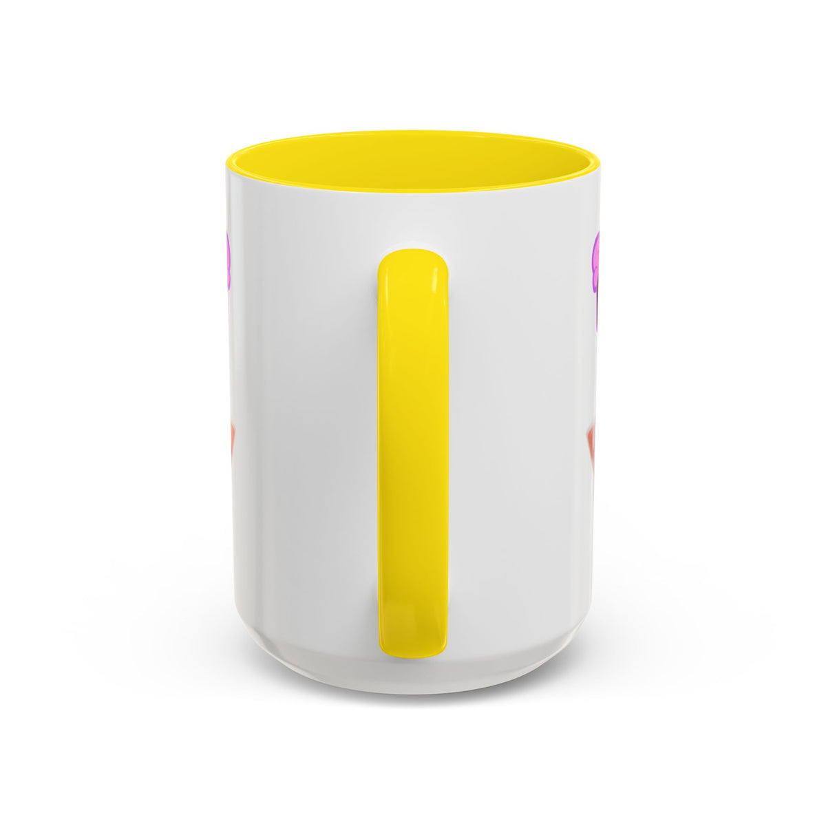 Bella the Kitten "Super Mom" Accent Ceramic Mug