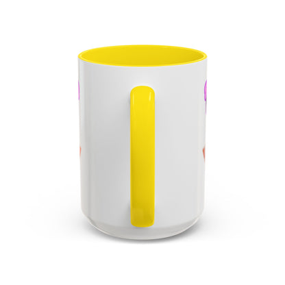 Bella the Kitten "Super Mom" Accent Ceramic Mug
