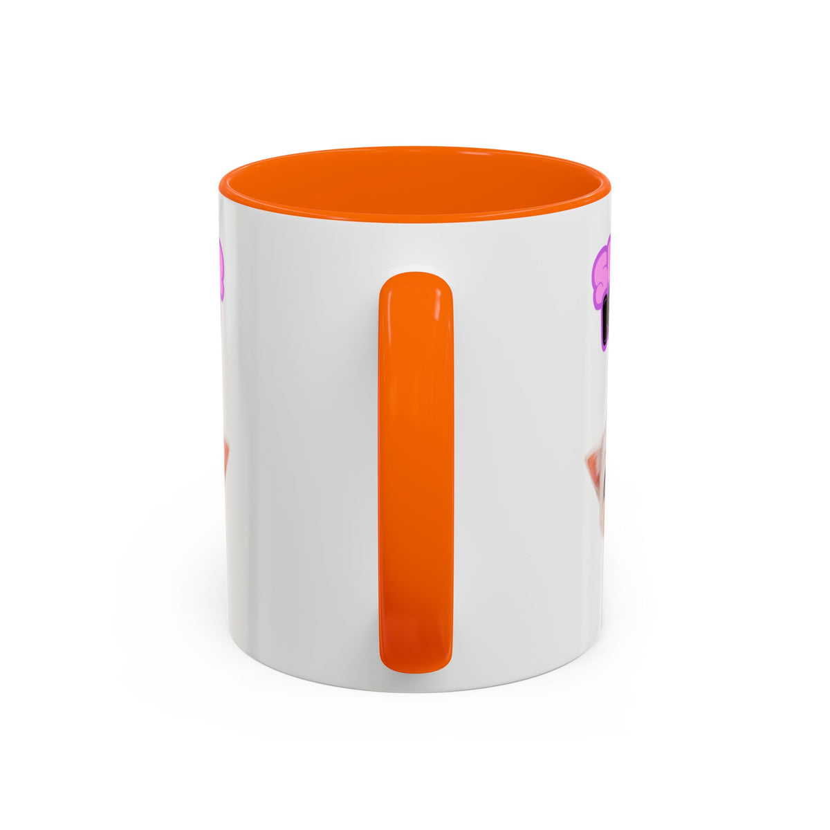 Bella the Kitten "Super Mom" Accent Ceramic Mug