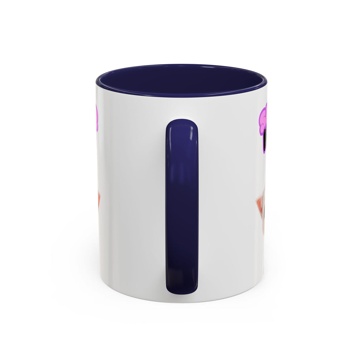 Bella the Kitten "Super Mom" Accent Ceramic Mug