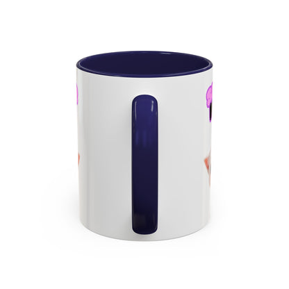 Bella the Kitten "Super Mom" Accent Ceramic Mug