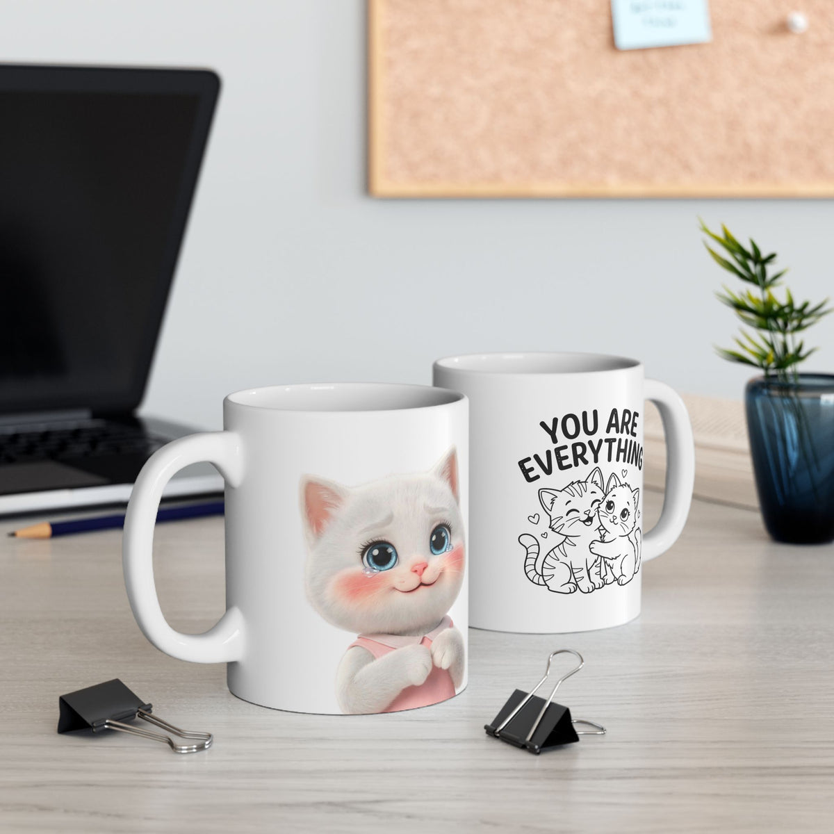 You’re Everything Funny Valentine Gnome Ceramic Mug