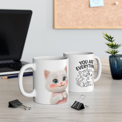You’re Everything Funny Valentine Gnome Ceramic Mug