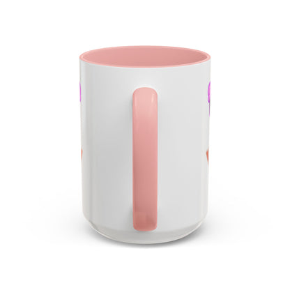 Bella the Kitten "Super Mom" Accent Ceramic Mug